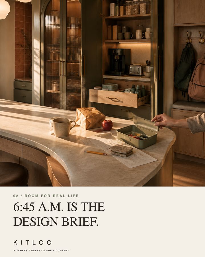 Kitloo post: 6:45 a.m. is the design brief.